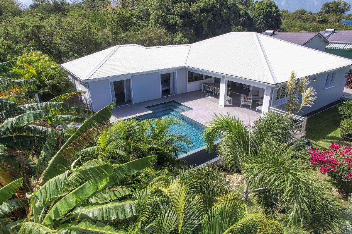 2.Location villa piscine Saint François Guadeloupe_Ensemble